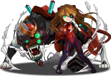 10 アスカ エヴァ改2号機 コード777 Pad Index