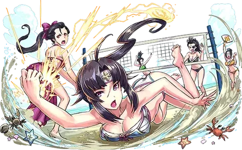 3847 ビーチバレーの姫神 立花ぎん千代 Pad Index